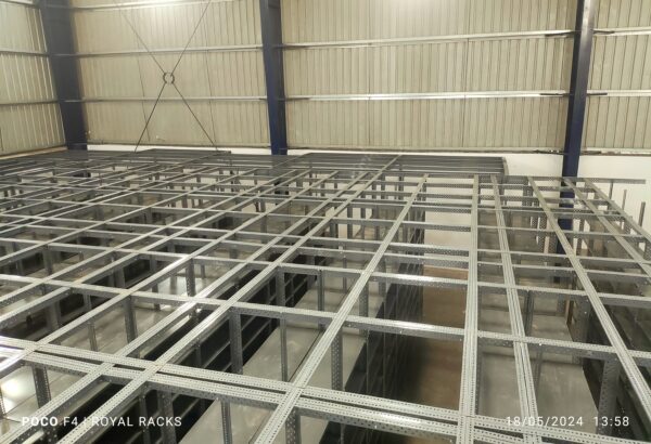 Slotted angle mizznine floor - Image 27