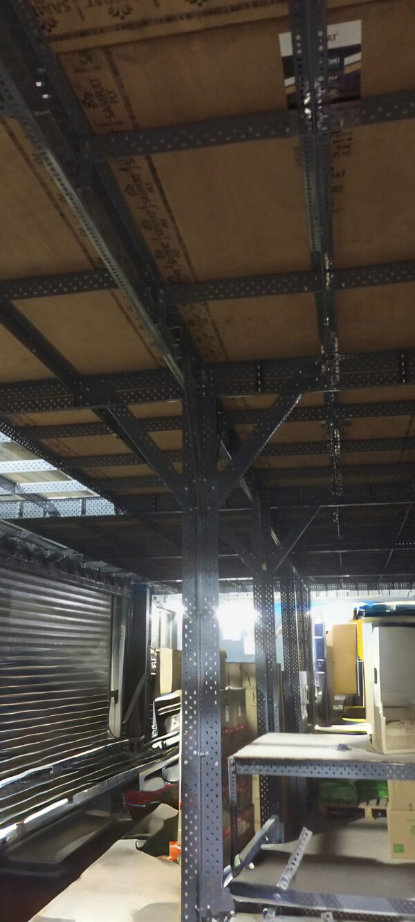 Slotted angle mizznine floor - Image 20
