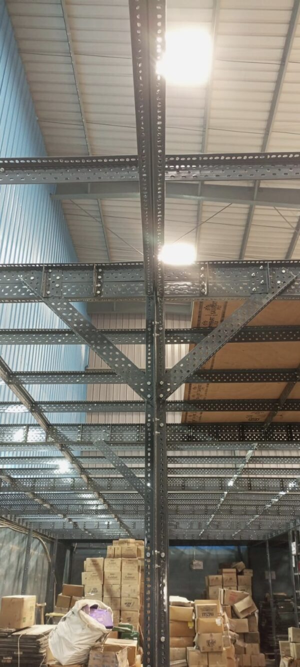 Slotted angle mizznine floor - Image 19