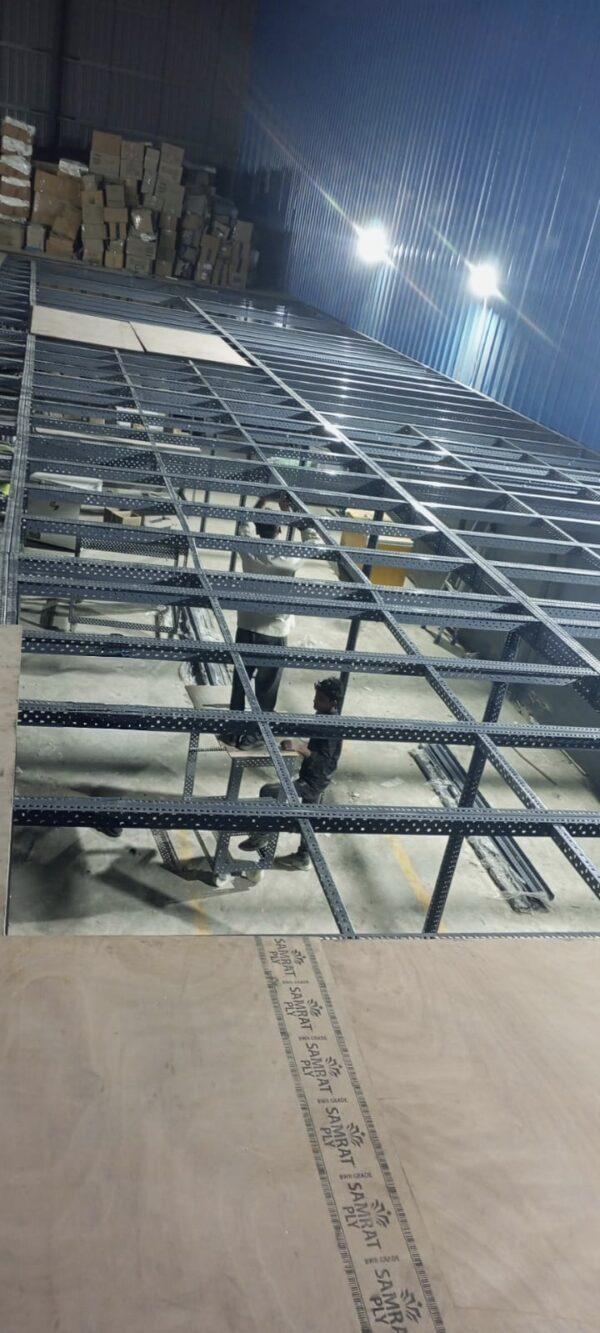 Slotted angle mizznine floor - Image 16