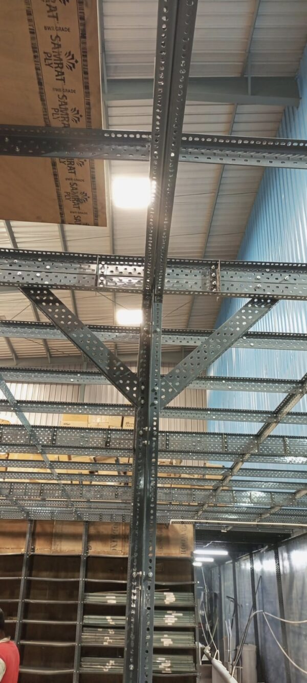 Slotted angle mizznine floor - Image 15