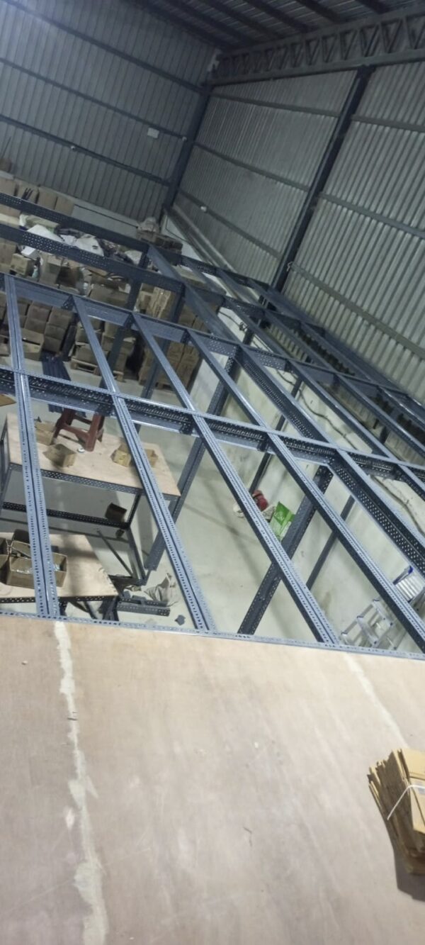 Slotted angle mizznine floor - Image 14