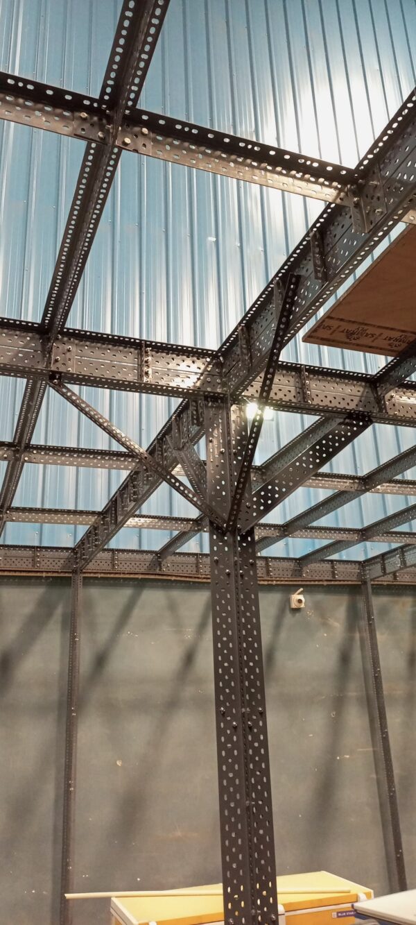 Slotted angle mizznine floor - Image 12