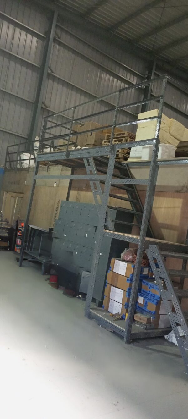 Slotted angle mizznine floor - Image 6