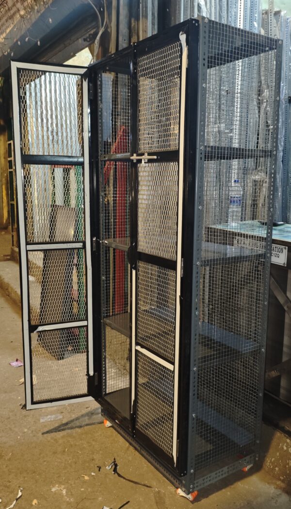 Slotted angle Racks with door - Image 4
